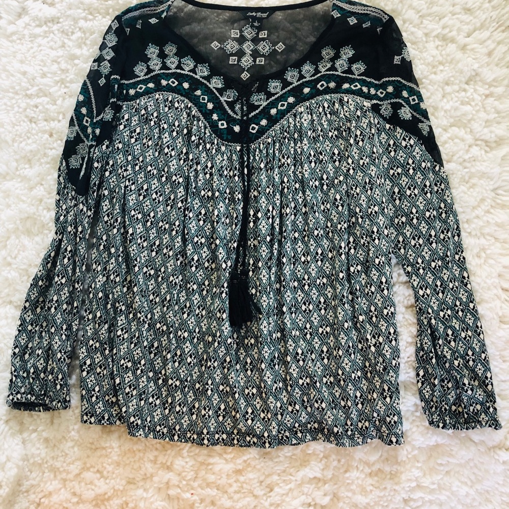 Lucky Sz Large Blouse